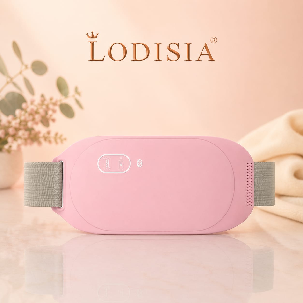 Lodisia HeatRelief™ — Cordless Heating Pad for Menstrual Cramp Relief