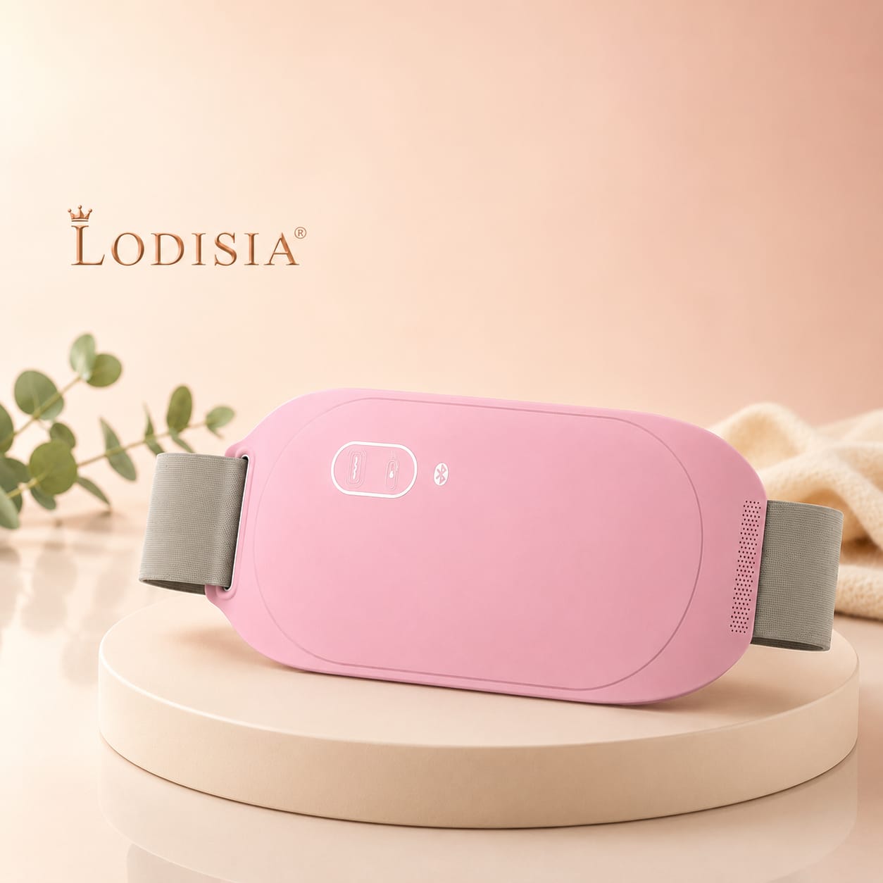 Lodisia HeatRelief™ — Cordless Heating Pad for Menstrual Cramp Relief